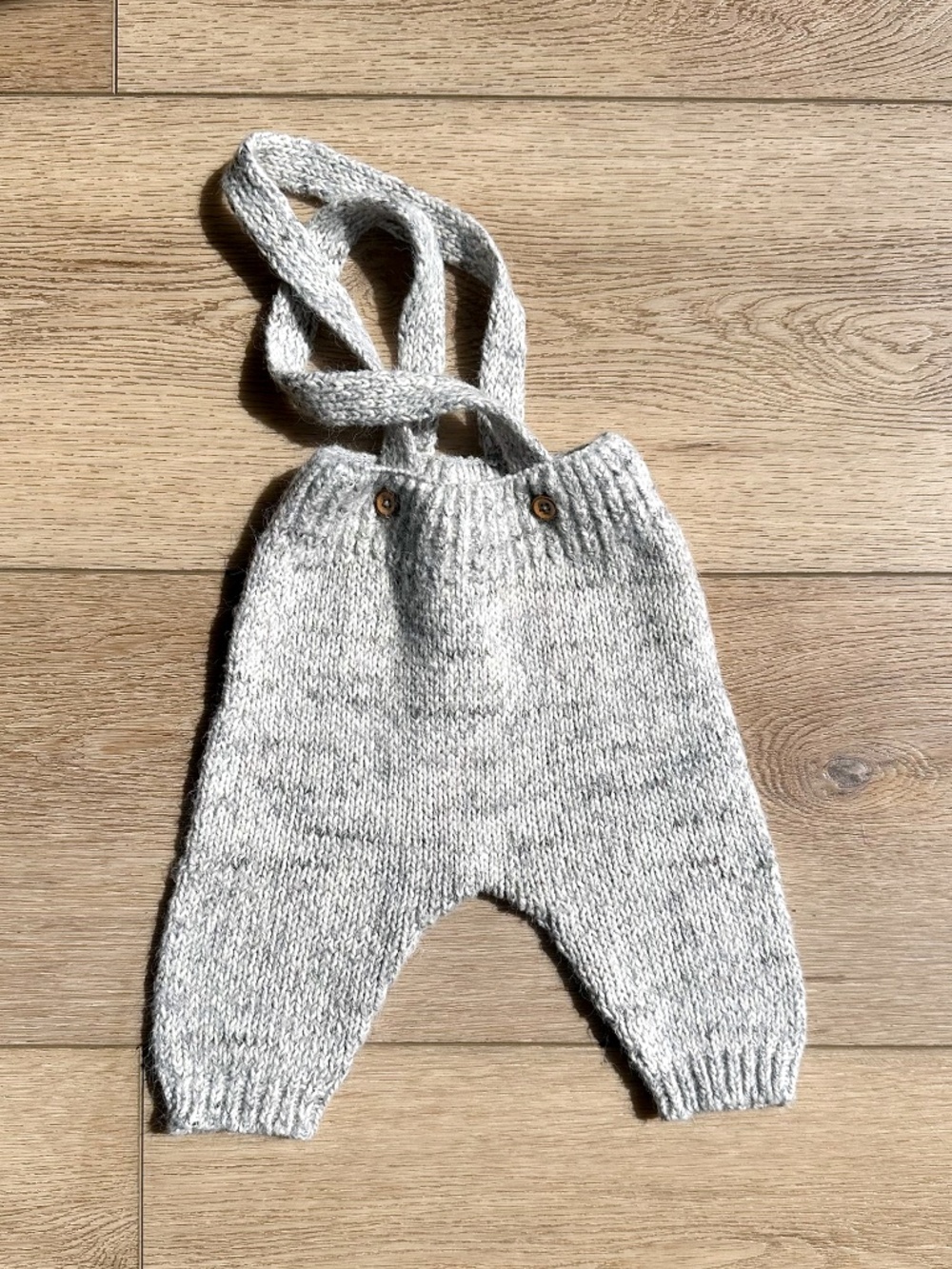 Zara Gray Knit Overalls